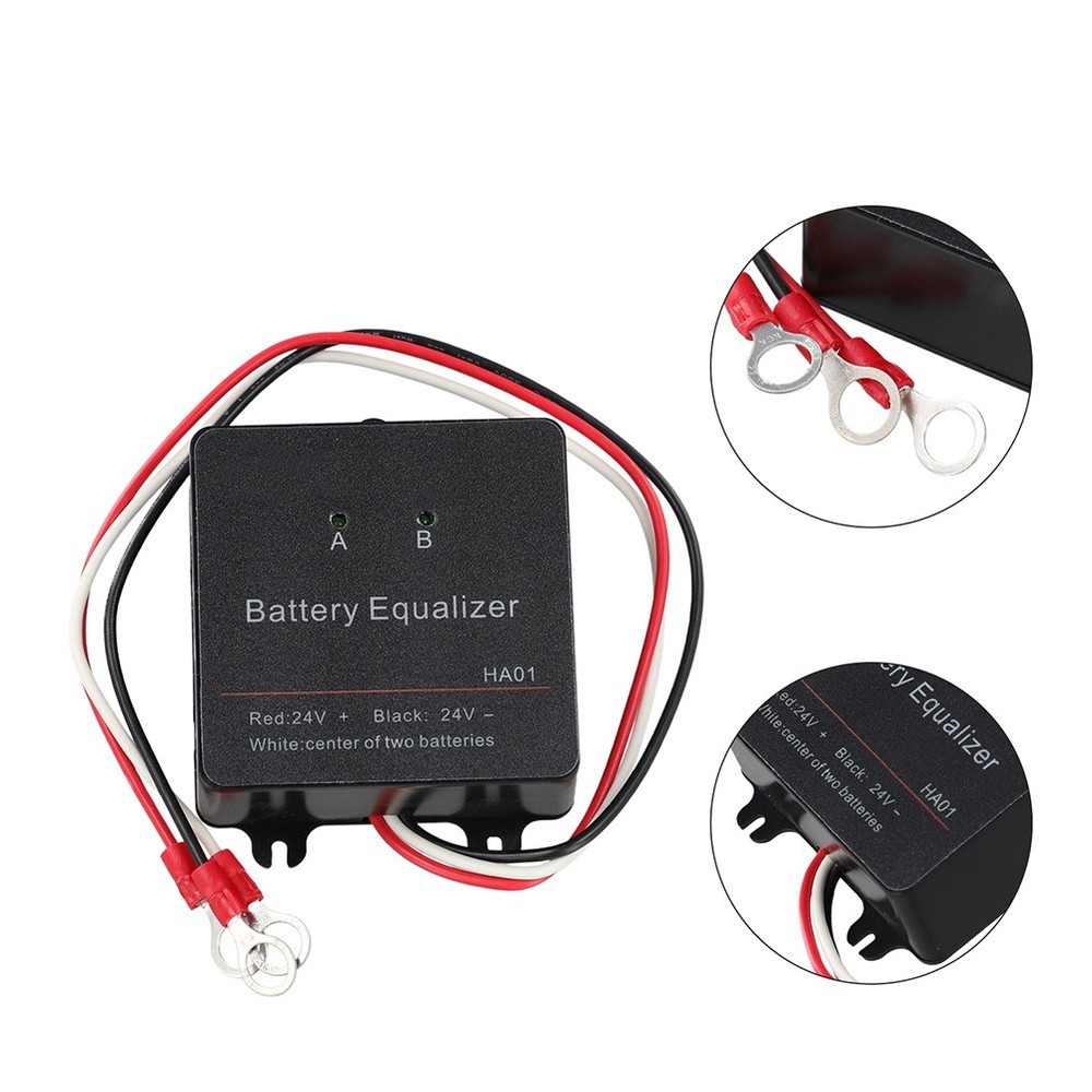 2x12 Volt Battery Balancer Active Cell Equalizer for Voltage Regulation