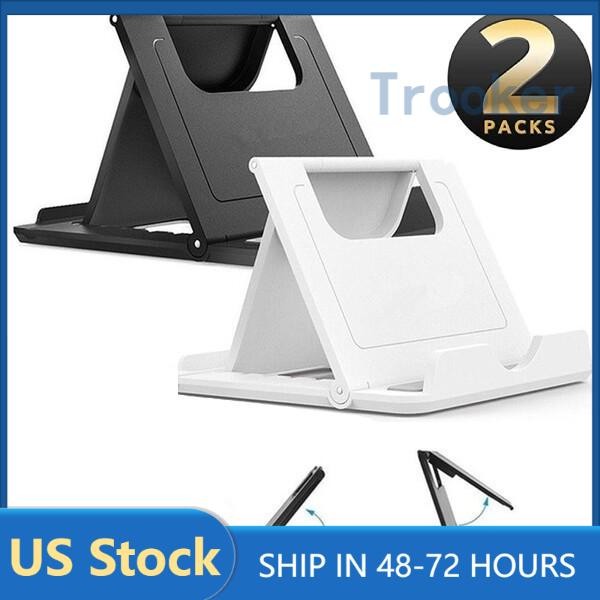 2-Pack NEW Phone Holder Foldable Desk Stand Multi-Angle Mount For iPhone Samsung