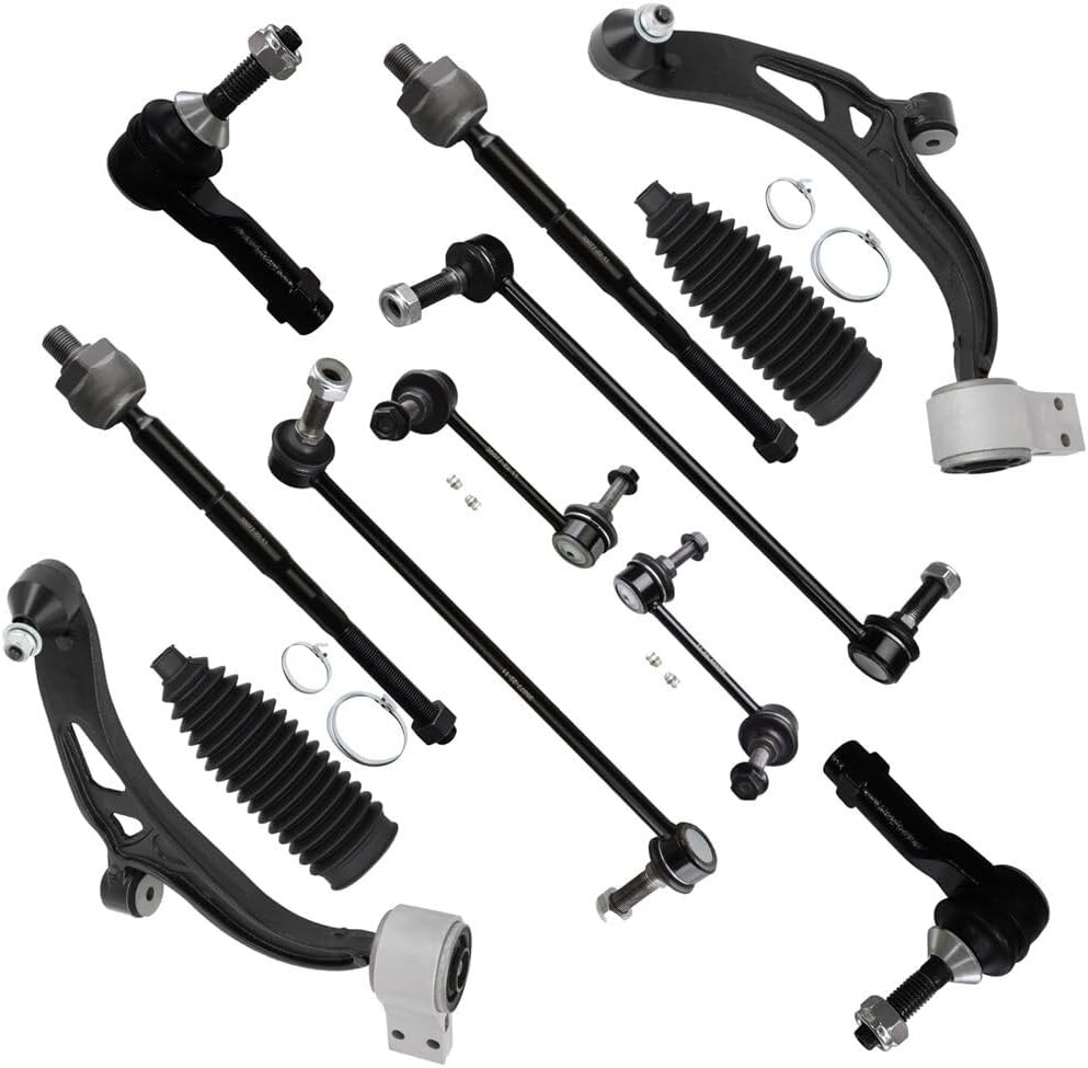 2011-2019 for Ford Explorer Front Suspension Kit 12pc – Compatible Replacement
