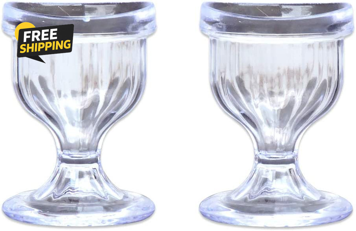 Eye Wash Cup Set of 2 for Keep Your Eyes Clean and Healthy