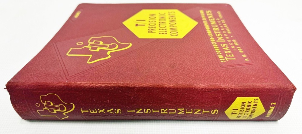 Vintage Texas Instruments, Inc. 3 Ring Binder - Used