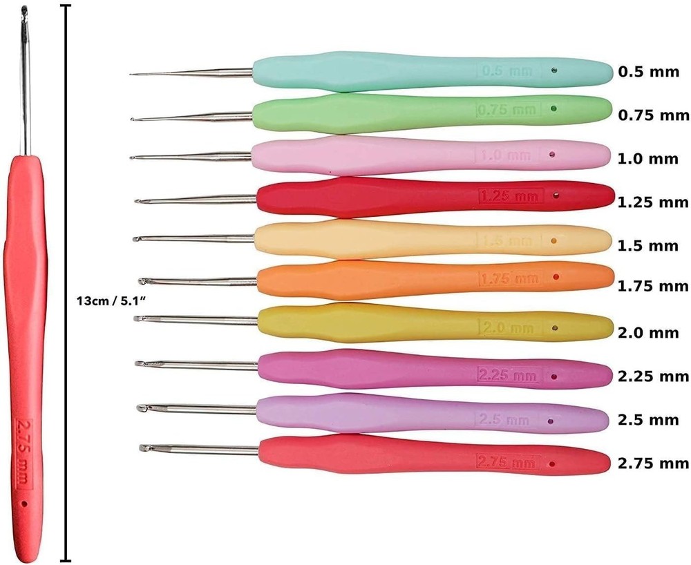 Ergonomic Crochet Hooks for Arthritic Hands