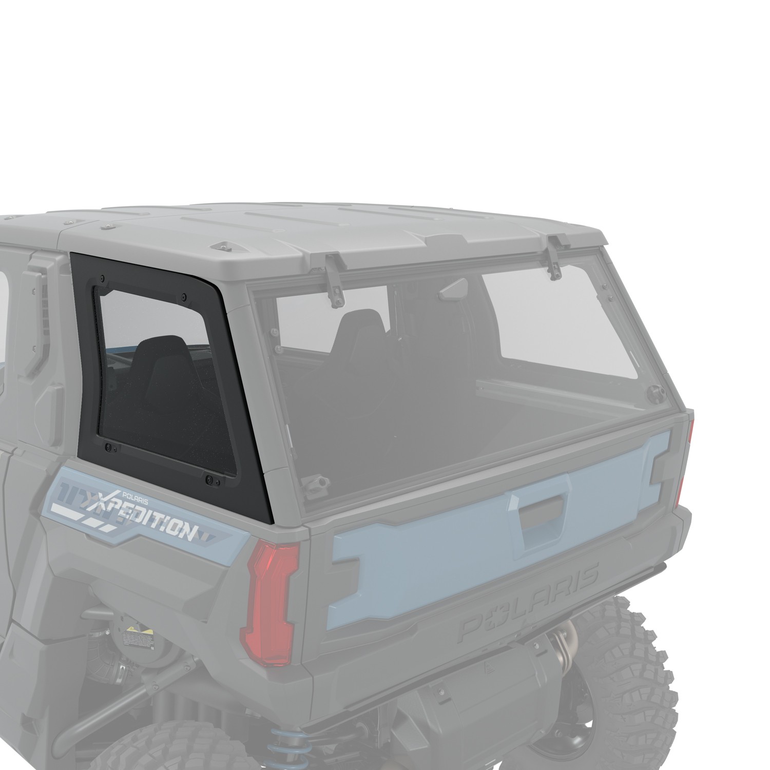 Polaris Rear Side Panels - Glass, for XPEDITION Models, Genuine OEM - 2889819