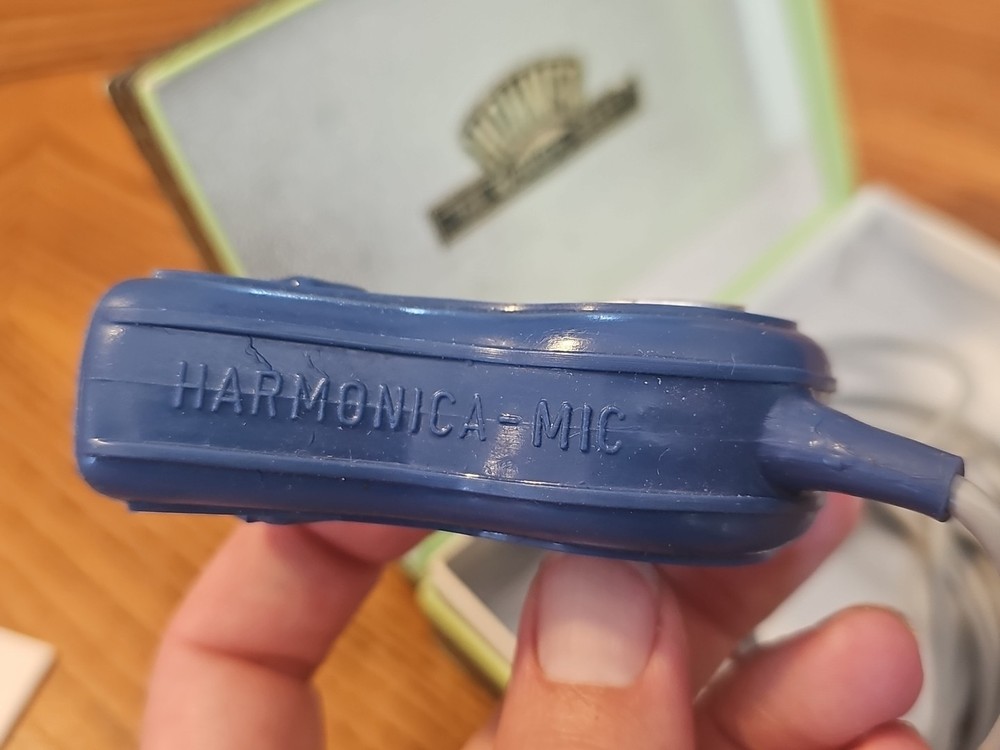 Hohner Harmonica Mic Made in Germany with Original Box & Instructions.