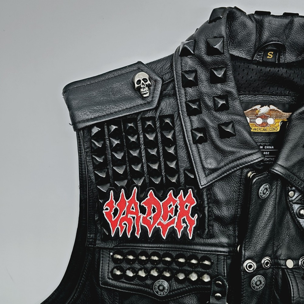 Vader Shaped Logo EMBROIDERED PATCH