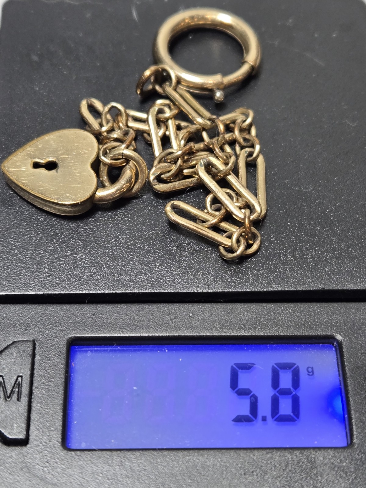 Antique 12 Kt Gold Filled Link Albert Watch Chain Art Deco