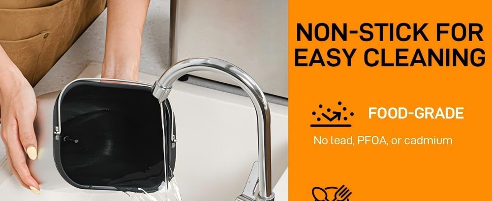 Automatic Bread Maker 2lb, 25-IN-1,Touch Screen, Visible Lid, Auto Nut Dispenser