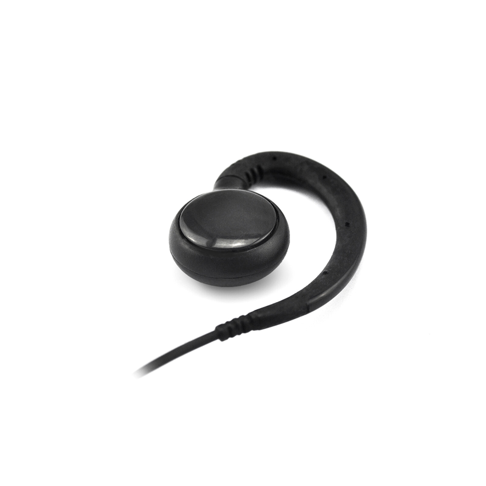 Extra Long PTT Earpiece for Target & Walmart Walkie Talkie Radios (Motorola)