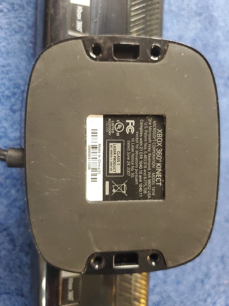 OEM Original Microsoft Model 1414 Xbox 360 Kinect Sensor Bar TESTED