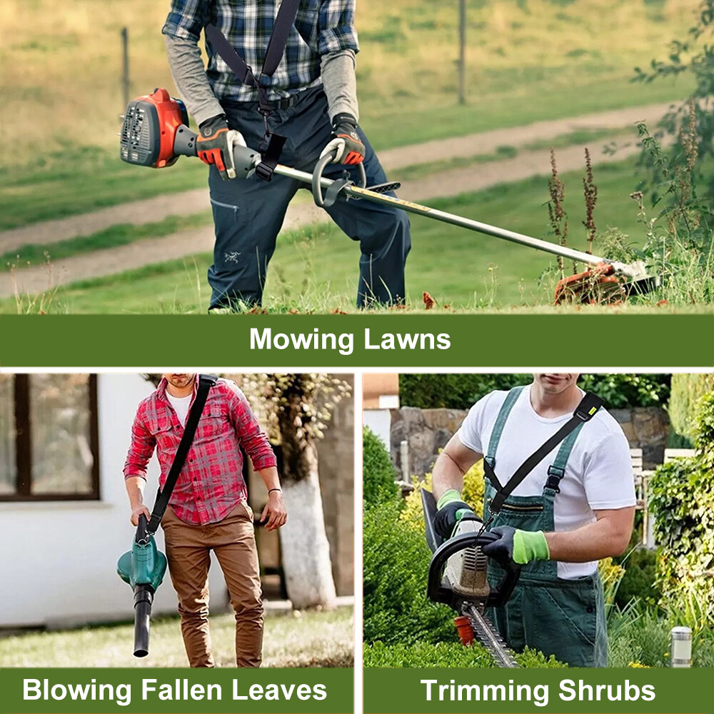 Adjustable Weed Eater Strap Universal Trimmer Shoulder Harness Belt Grass Edger