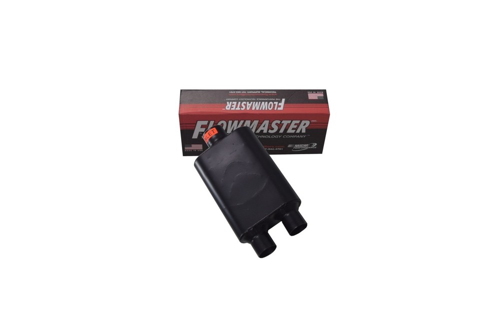 96-99 Chevy GMC 1500 2.5" Dual Exhaust Flowmaster Super 44 Side Exit Clamp Tip