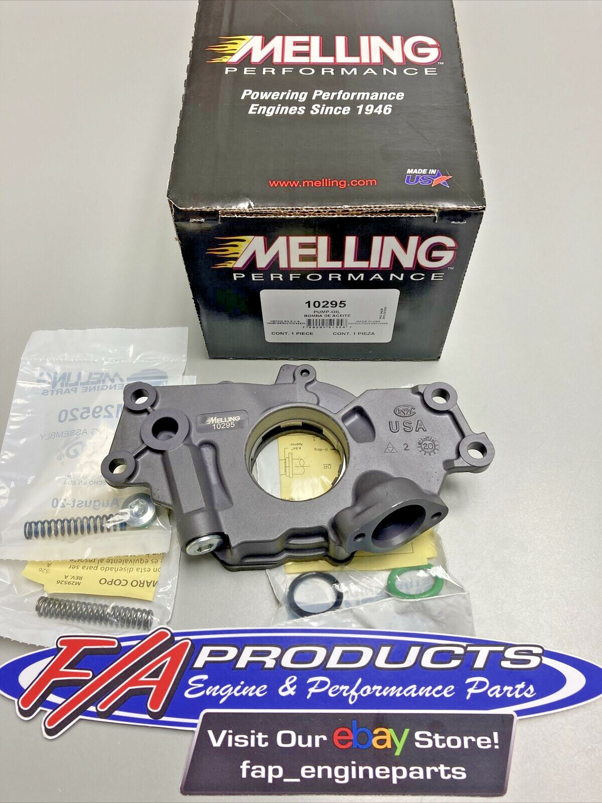 Melling M Select 10295 CHEVY LS LS1 LS2 LS3 High Pressure Performance Oil Pump