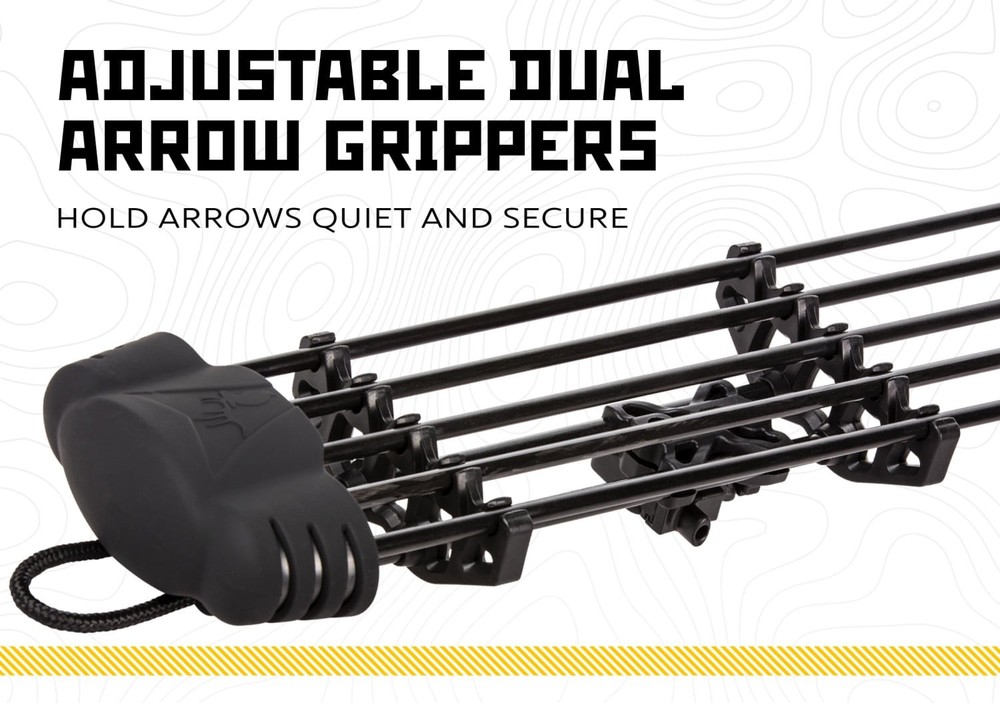 5-Spot 5-Arrow Archery Quiver Black