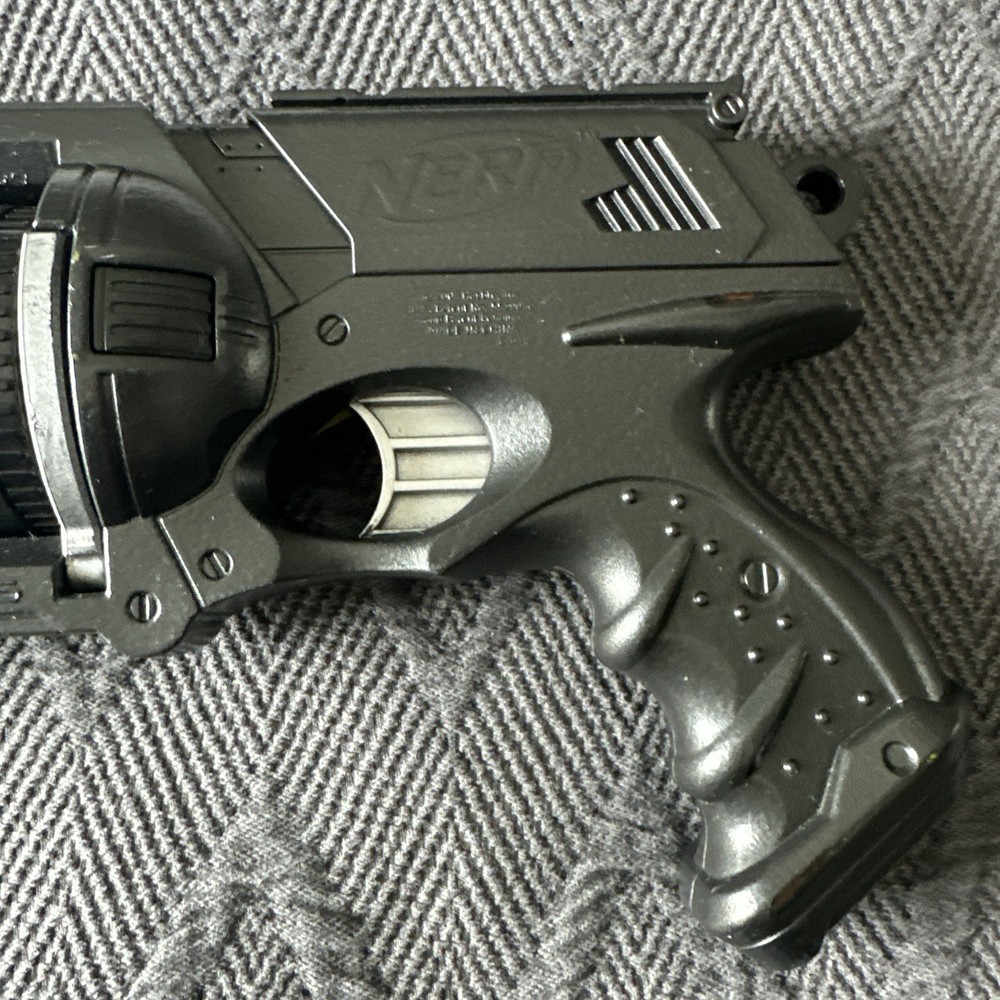 Nerf N-Strike Maverick REV-6 Blaster Custom Painted Black