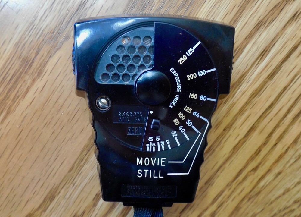 Weston 854 DR Light Meter, with soft case