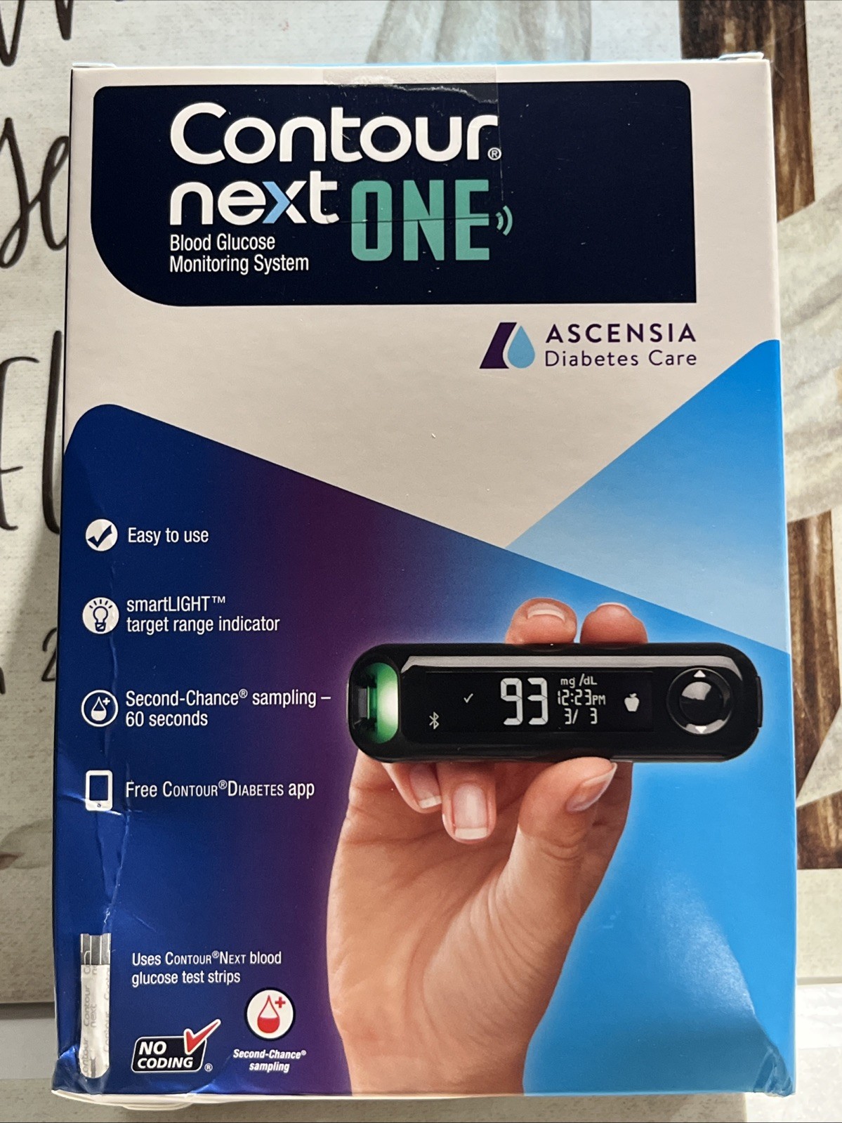 Contour Next One Blood Glucose Monitoring System Exp 04/2030