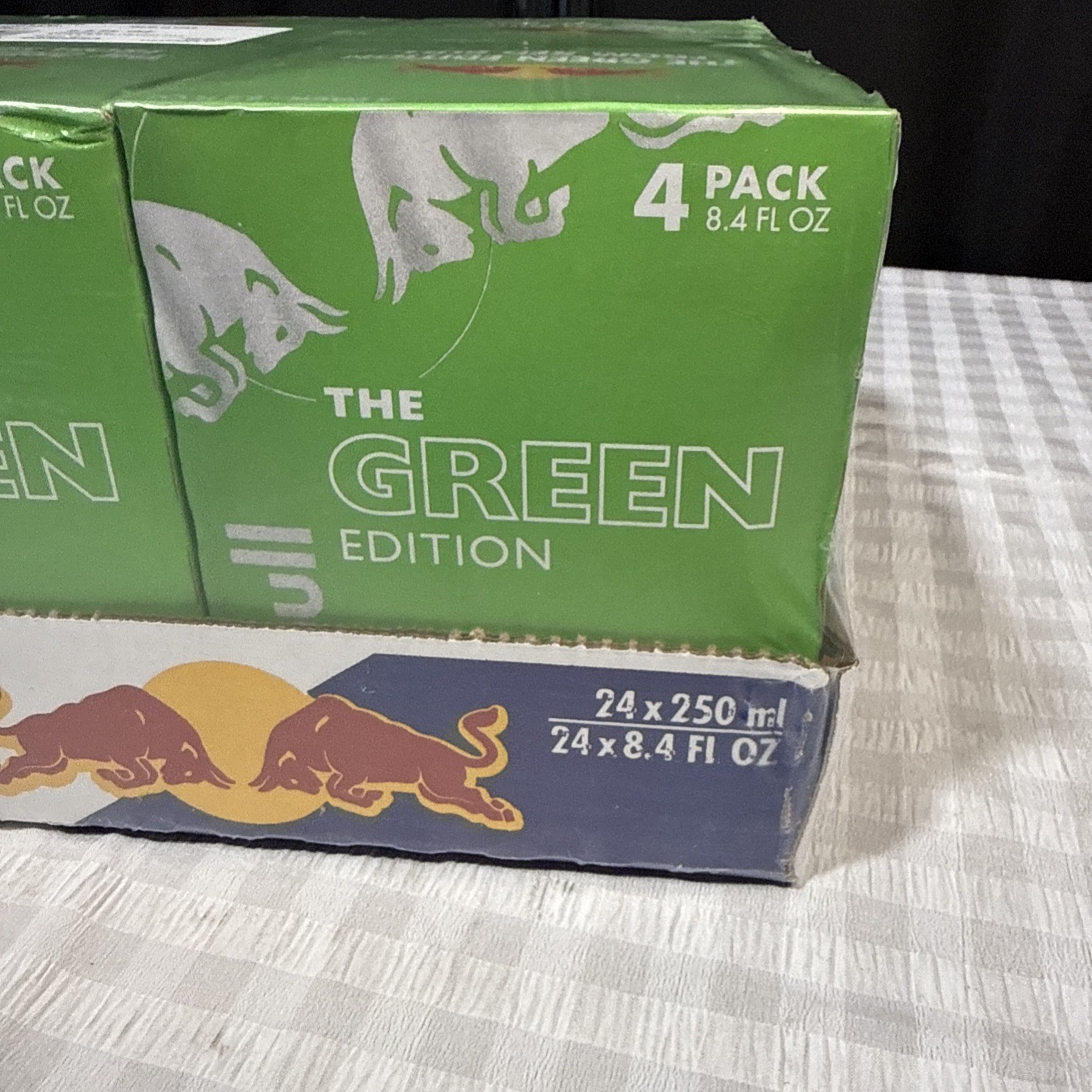 Red Bull Green Edition Energy Drink 8 oz., 6 Packs of 4 Cans (Pack of 24)