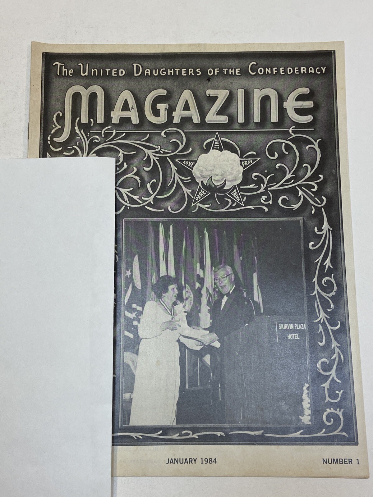 UDC United Daughters of the Confederacy Magazine Jan 1984 Lawrence Sullivan Ross