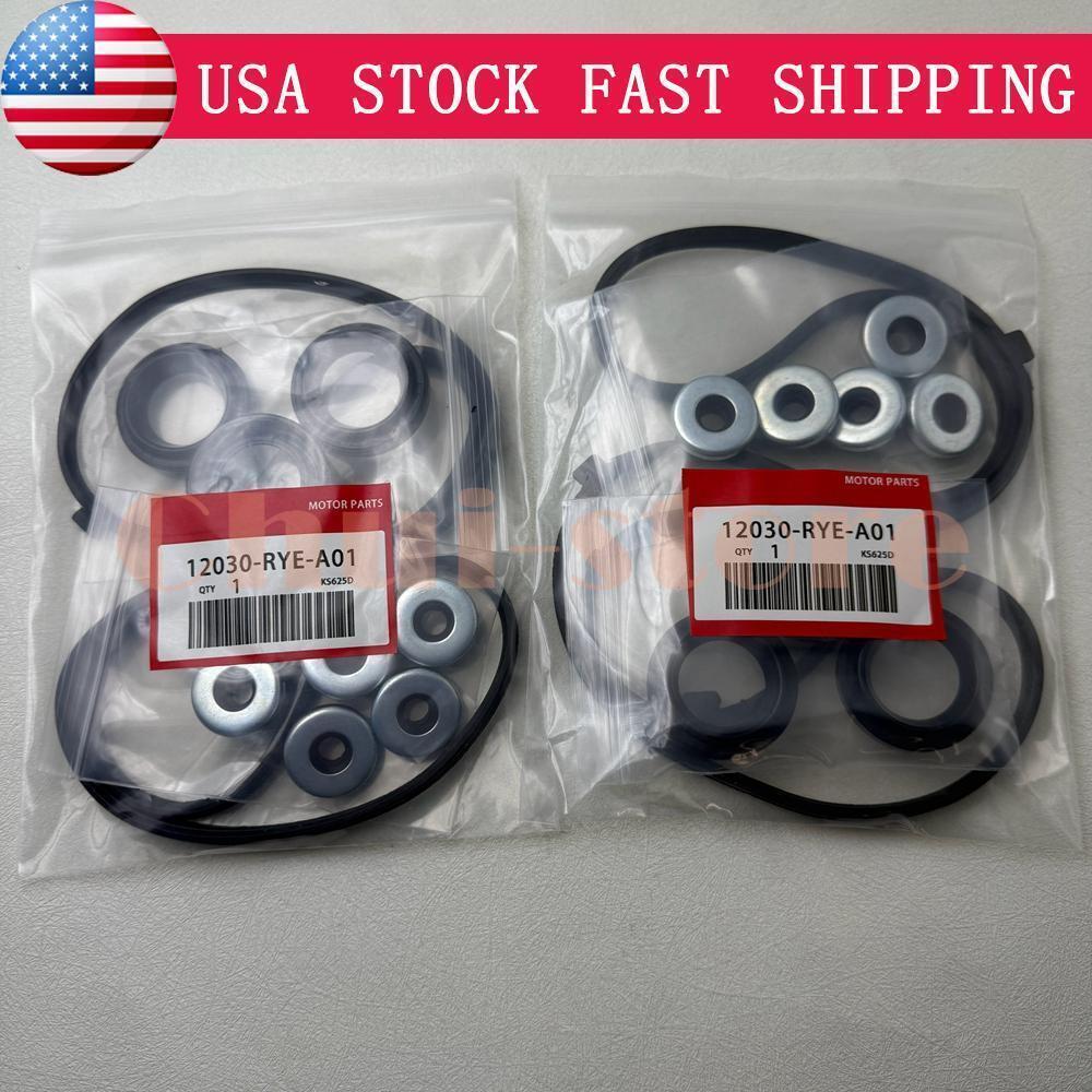 2pcs Valve Cover Gasket Kit Fits For Honda Acura V6 3.0 3.5 SEALED Accord MDX US