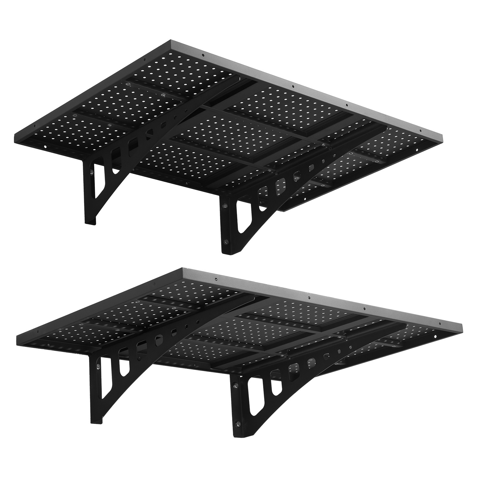 Uimoso 2 x 3 ft Wall-Mounted Garage Shelving, 560 lbs Capacity