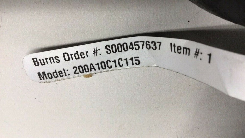 Burns Engineering 200A10C1C115 Temperature Probe Enclosure Assy