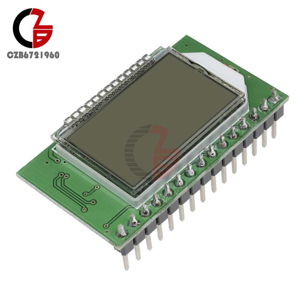 PLL LCD Digital 87-108MHZ FM Radio Receiver Module Wireless Microphone Stereo