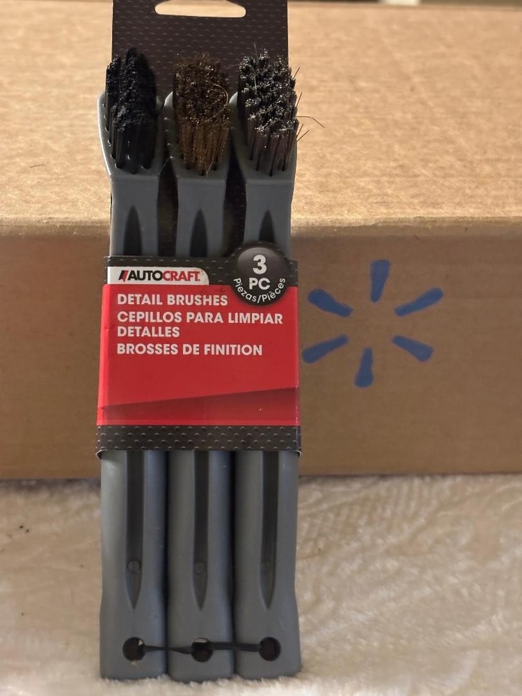 3 Piece Detailers Brushes.