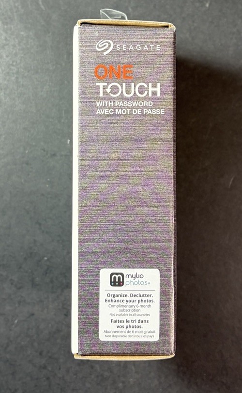 Seagate One Touch Secure External Hard Drive 5TB HDD [ BLACK ] NEW