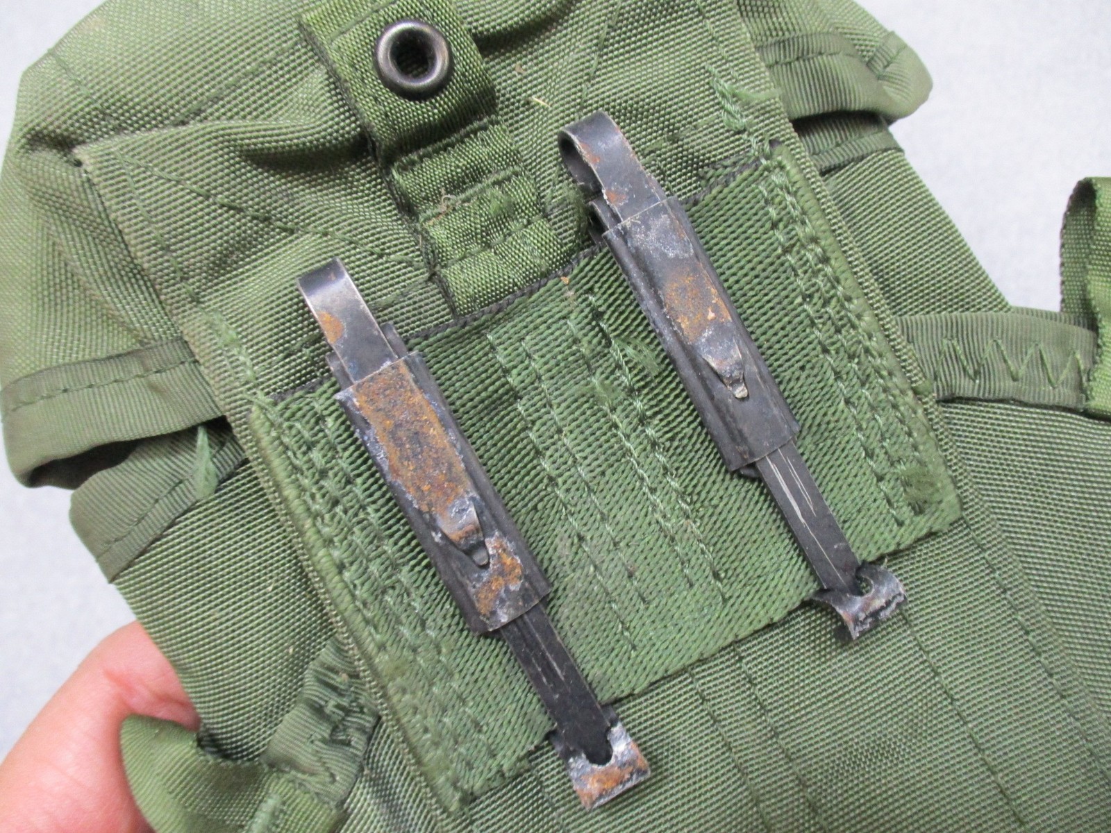 USGI ALICE LC-1 30 Round Magazine Pouch Set 2 OD Green 8465-00-001-6482 5.56/223