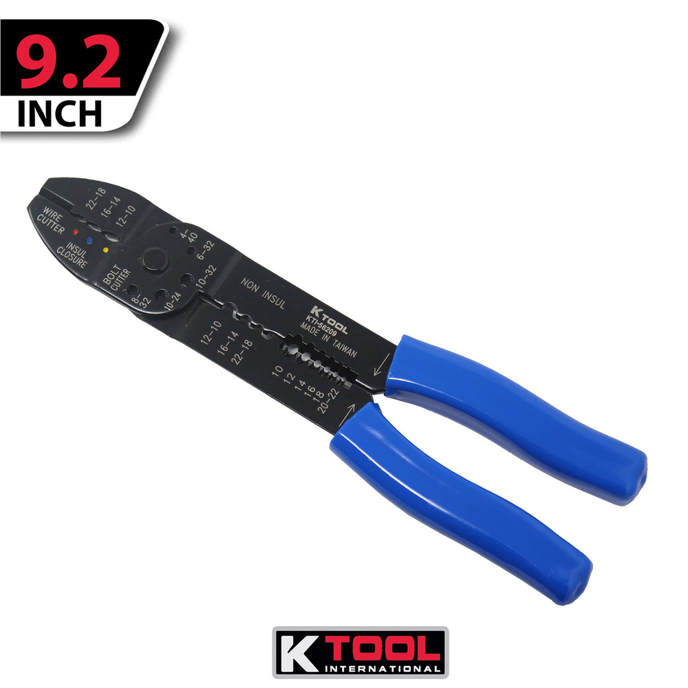 K-Tool 56209 9.2" Multi-Function Crimping Tool