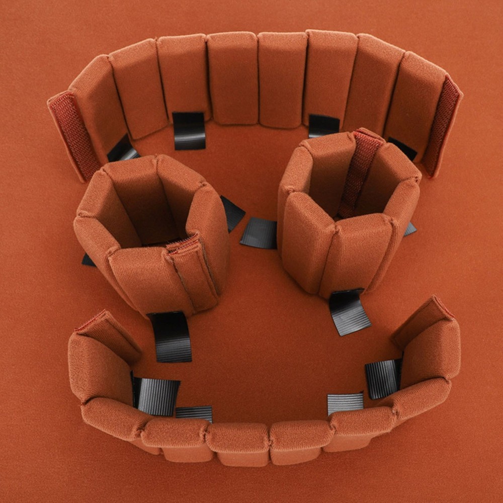 4PCS Camera Bag Case Dacron Insert Partition Divider Separator Pad Accessories