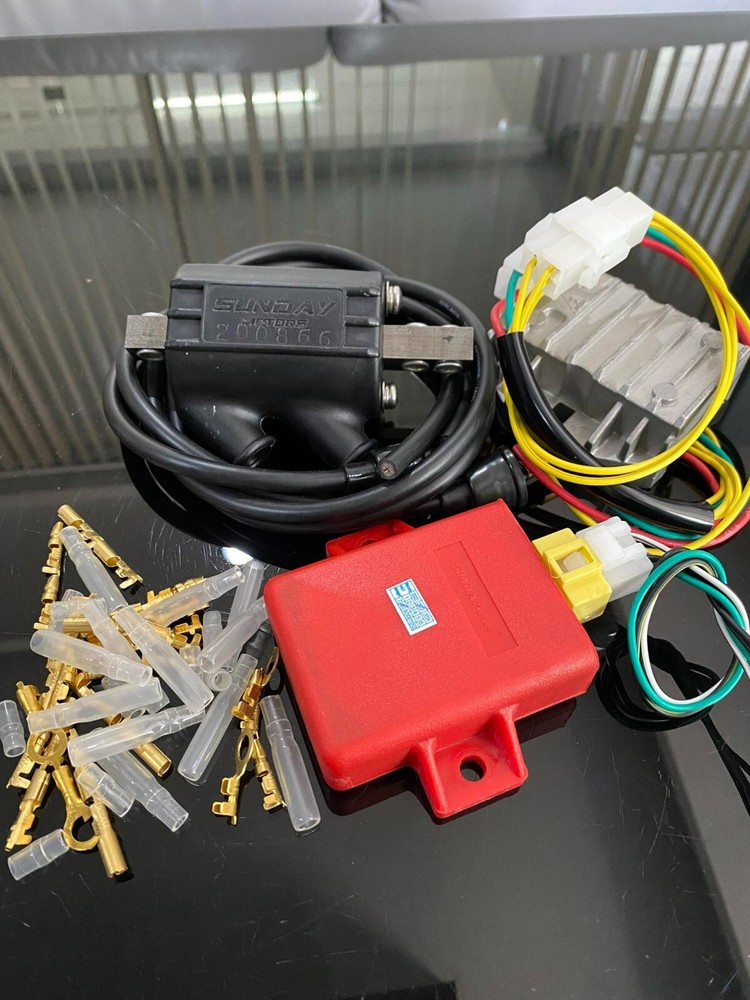 Ignition Module Conversion Kits with 12V DC (Running with Old Points) Full set