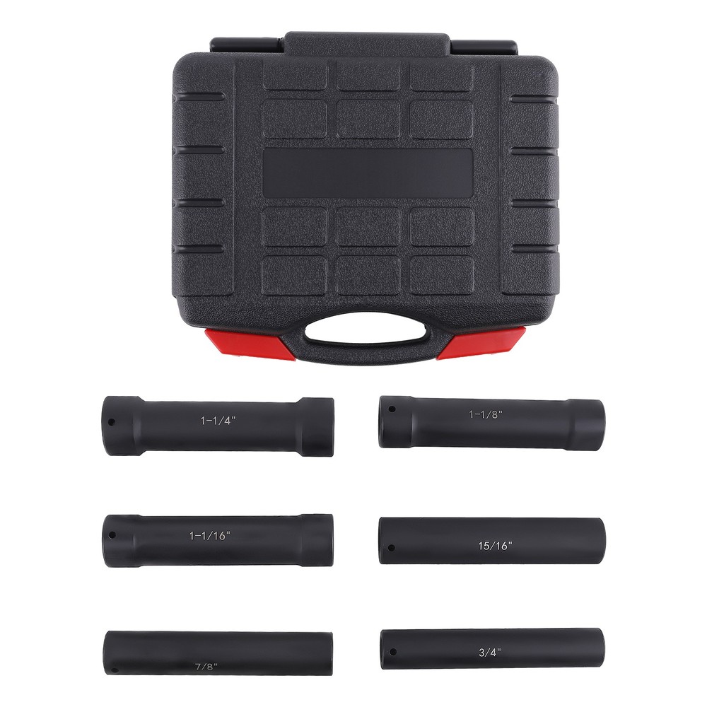 1/2 Inch Drive Extended Length Impact Socket Set 6PCS Extra Deep Socket Set