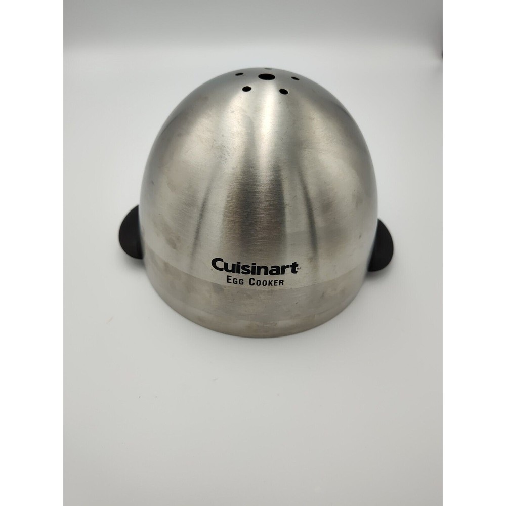 Cuisinart CEC-7 Egg Cooker Replacement Part Silver Stainless Lid