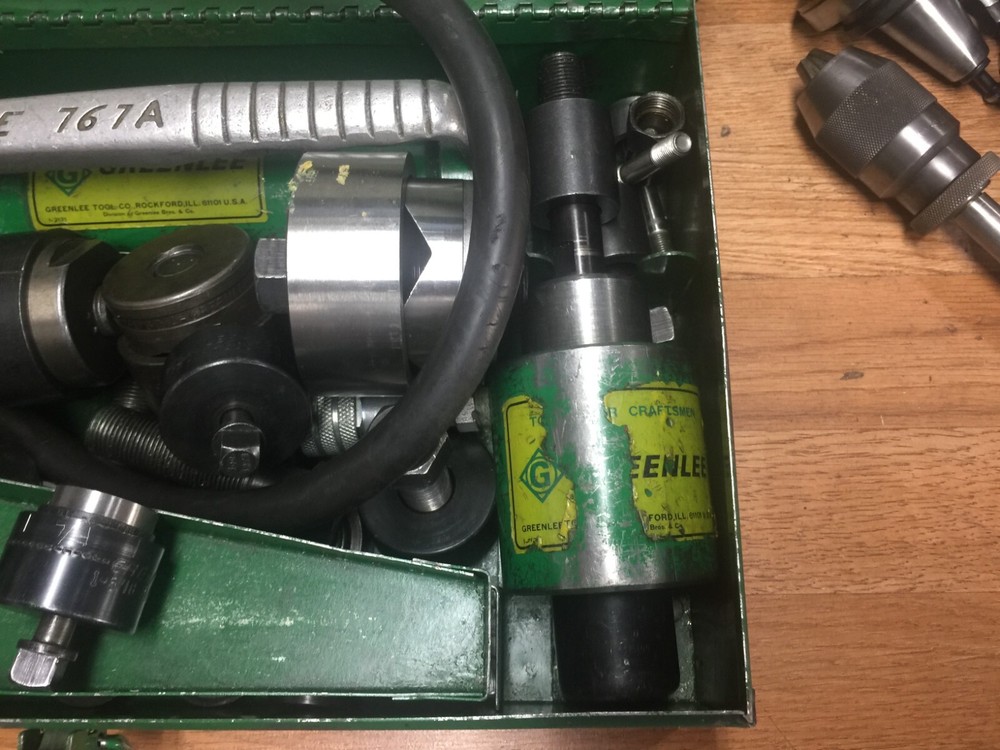 GREENLEE KNOCKOUT PUNCH SET HYDRAULIC 7646