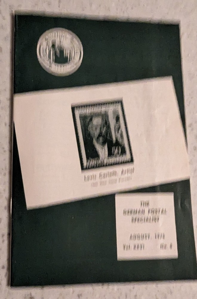 German Postal Specialist Aug 1975 Deutschoesterrich Postal History 1902 Card