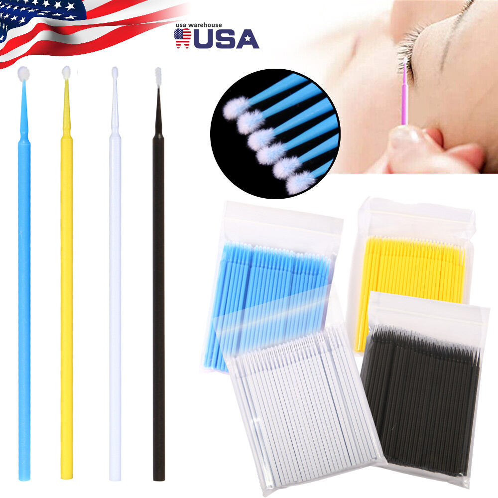 1000 Microbrush Micro Brush Applicator Tips (Regular, Fine, Super Fine)Dental SA