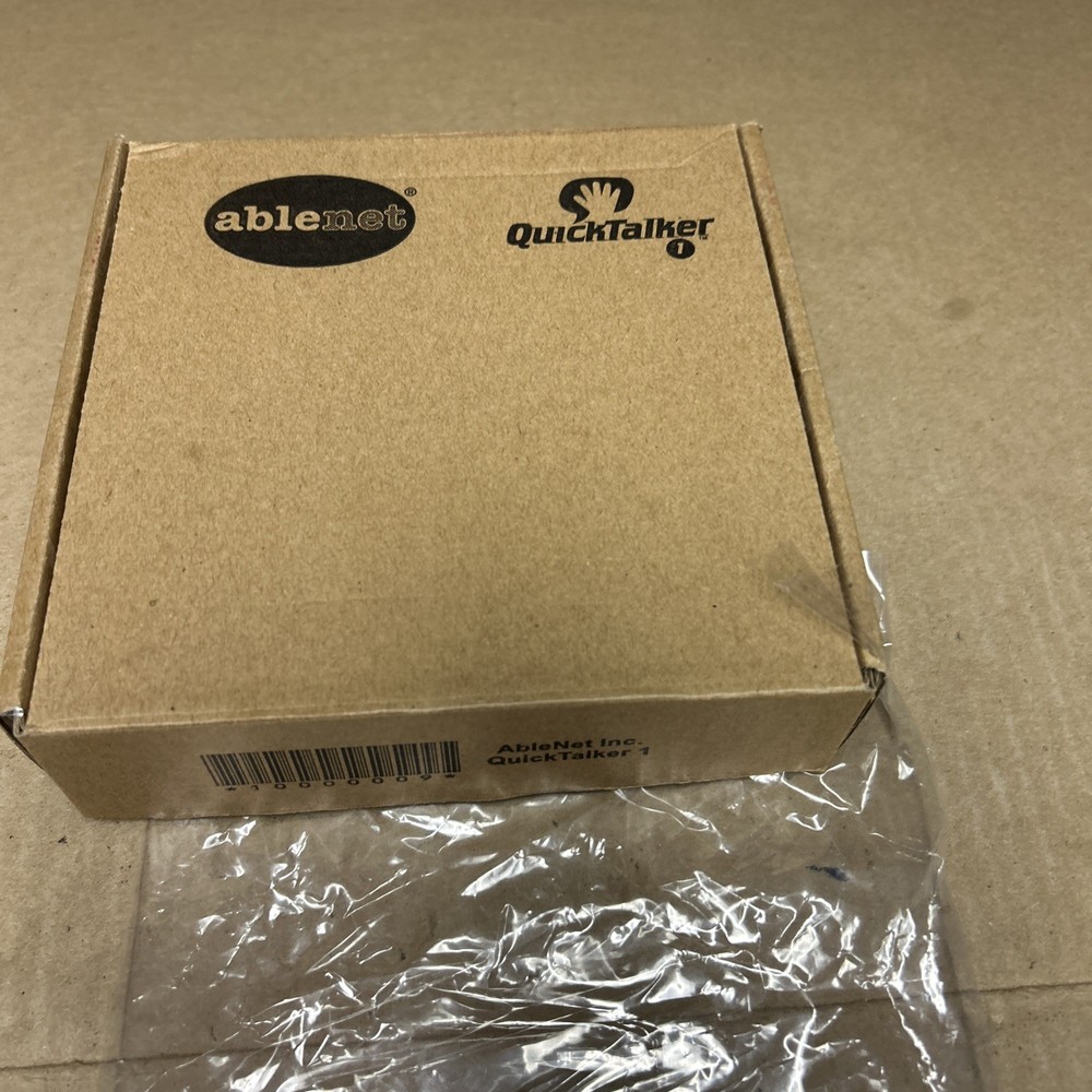 AbleNet Quick Talker Version 1 Communicator Single Message Speech Tablet Device