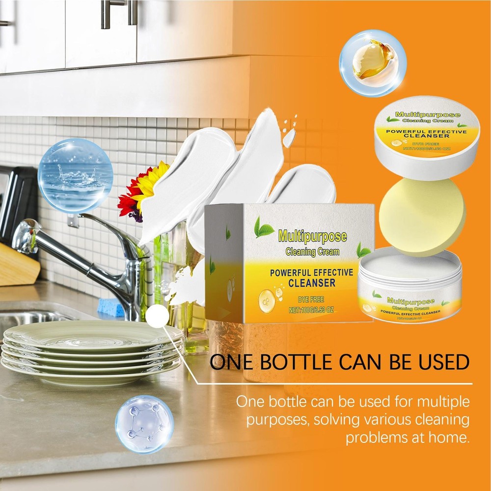 Multipurpose Cleaning Cream Kitchen Cleaning Paste Multipurpose Cleaning Robust