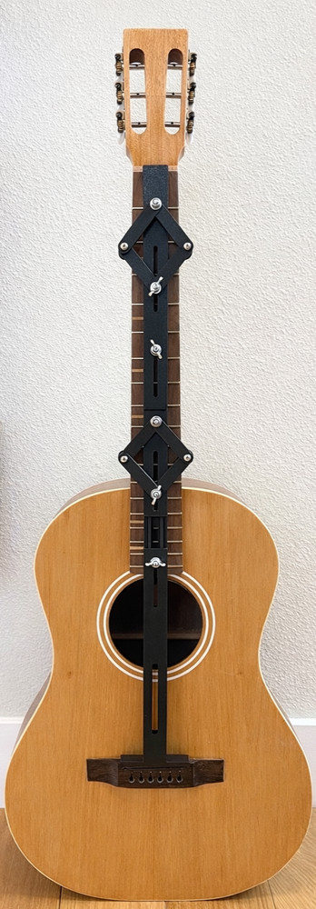 Guitar Bridge Alignment Jig w/ Scale Length | Self-Centering Luthier Tool