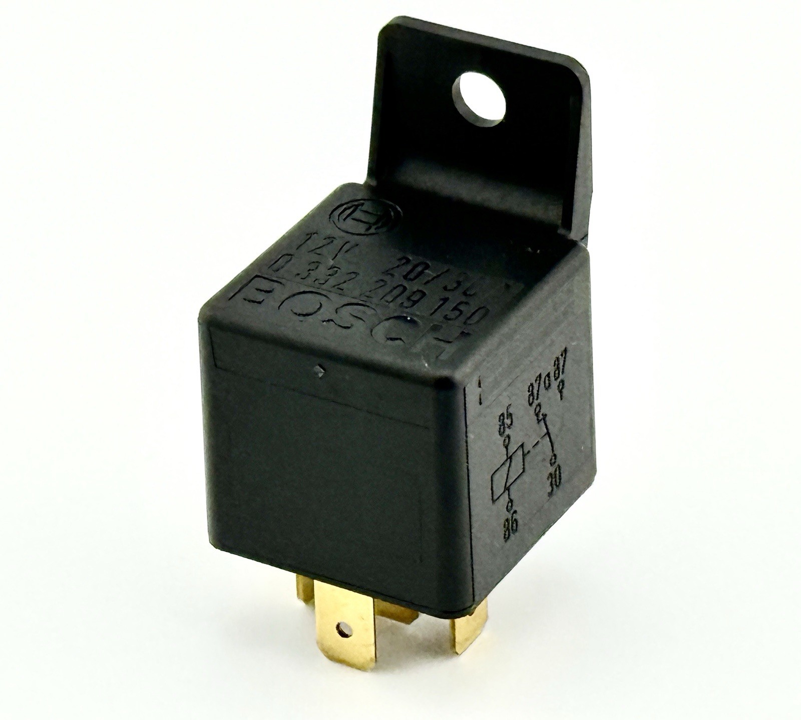 New Bosch 12V 20/30A RELAY 0 332 209 150 5-Pin Single -Made In Germany-