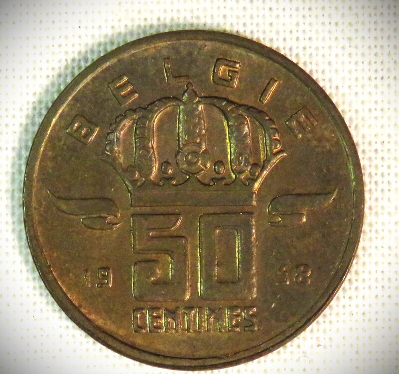 Belgium 1958     50 Centimes                        (222)