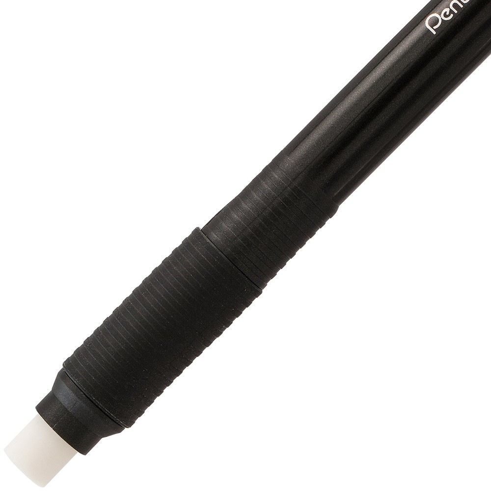 Pentel Clic Retractable Eraser with Grip, Assorted Barrel 3 Pack, Multicolor