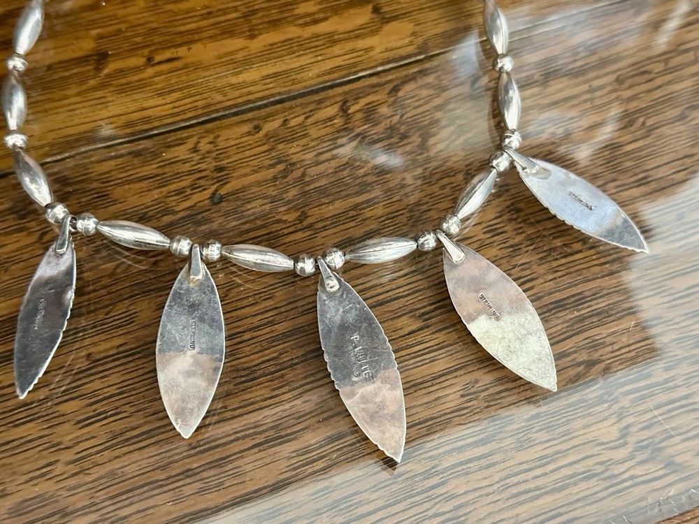 Sterling Turquoise Necklace