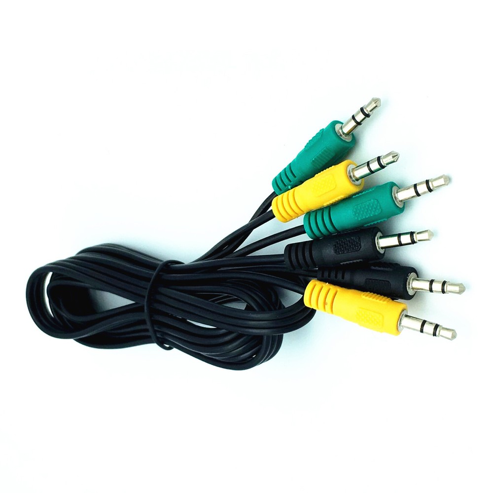 Replacement 3.5mm TRS Audio Cable for 5.1 Channel Logitech Computer Speakers 5FT
