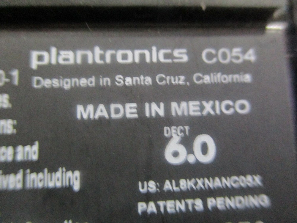 Plantronics Model: C054 Charging Base (Only) with AC Adapter