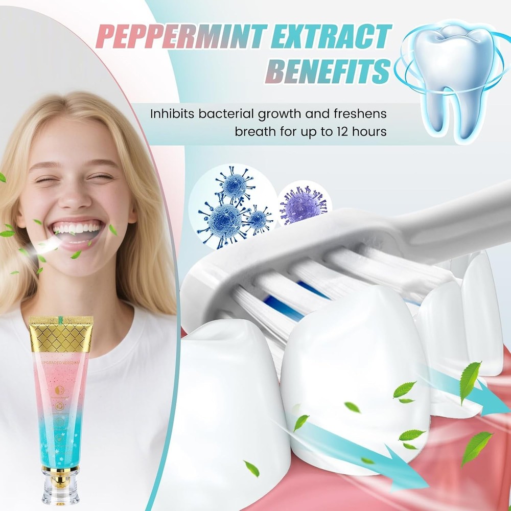 Niacinamide Whitening Toothpaste, Hydroxyapatite Toothpaste, Effectively Whit...