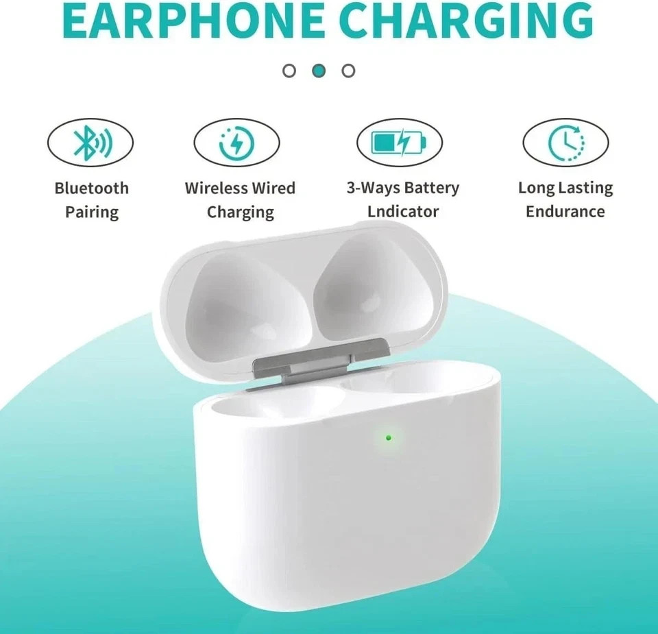 Wireless Charging Case Compatible with Airpod 4Th Generation Charger Replacement