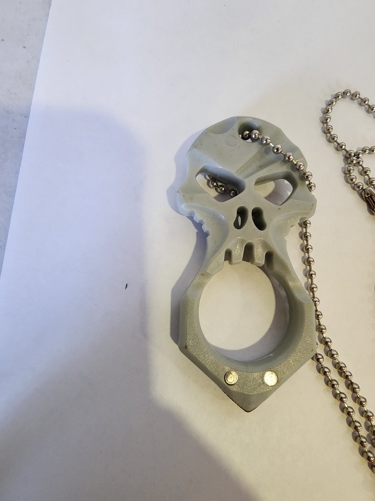 Emergency Safety Tool Skull Necklace