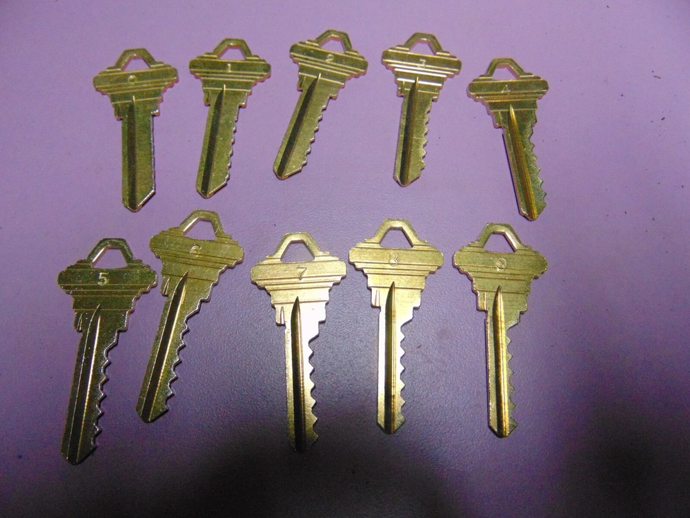 SCHLAGE SC4    6 PIN  DEPTH  KEYS  0 - 9             LOCKSMITH